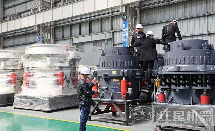 全液壓圓錐破碎機，液壓過載保護裝置，自動調節出料粒度